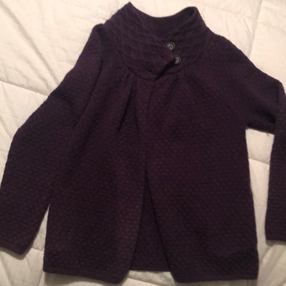 Purple loft sweater